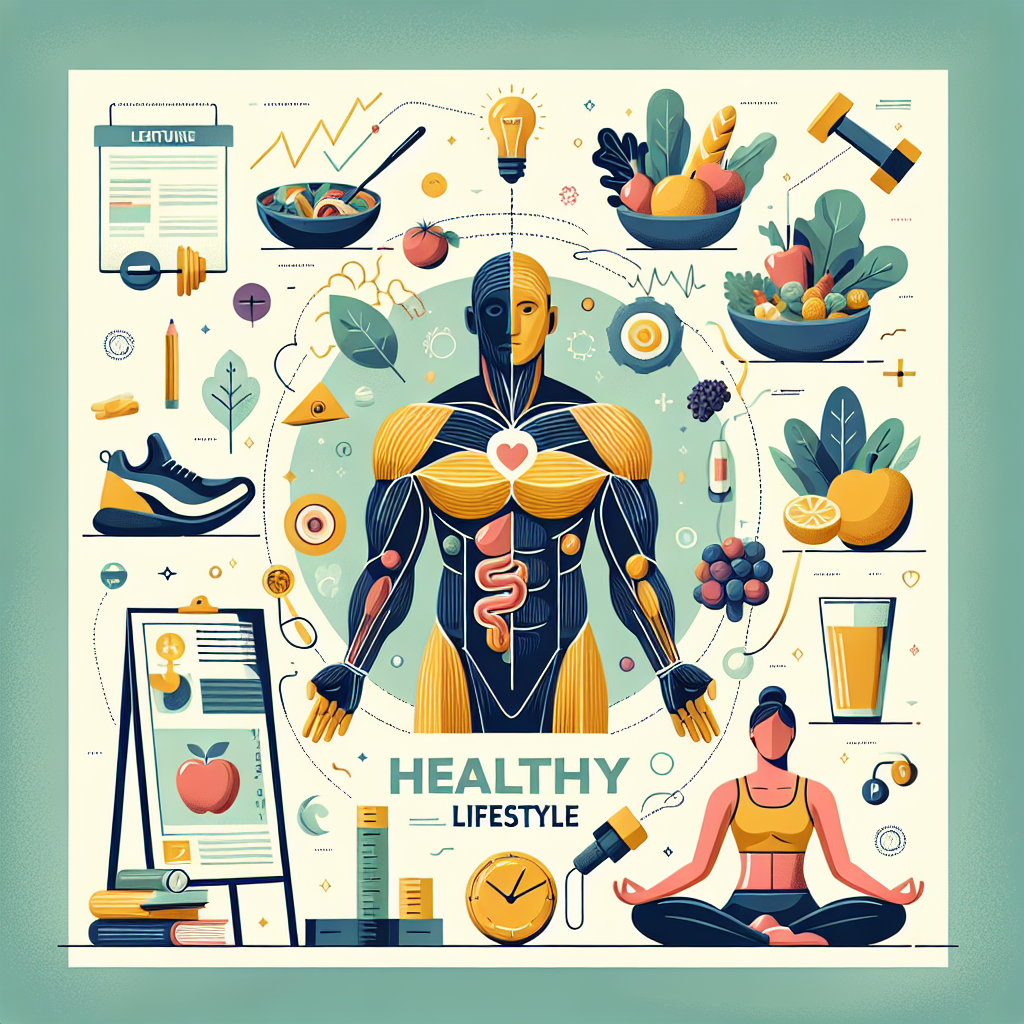 Poster Hidup Sehat: Paduan Langkah Menuju Kehidupan Optimal